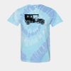 Multi-Color Spiral Tie-Dyed T-Shirt Thumbnail